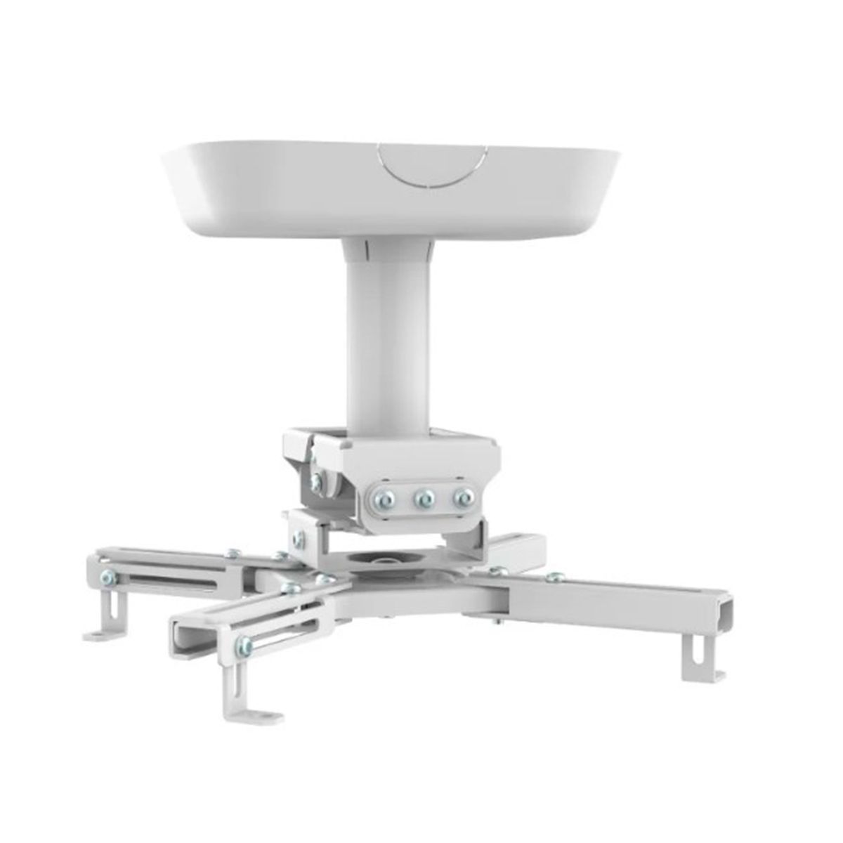 GENERICO - RACK SOPORTE PARA PROYECTOR PESADO TECHO ALTURA 24CM 45KG PN PRB4724