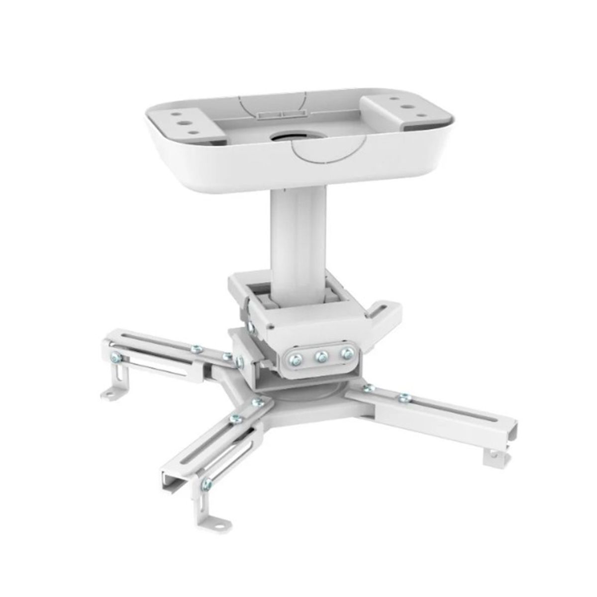 GENERICO - RACK SOPORTE PARA PROYECTOR PESADO TECHO ALTURA 24CM 45KG PN PRB4724