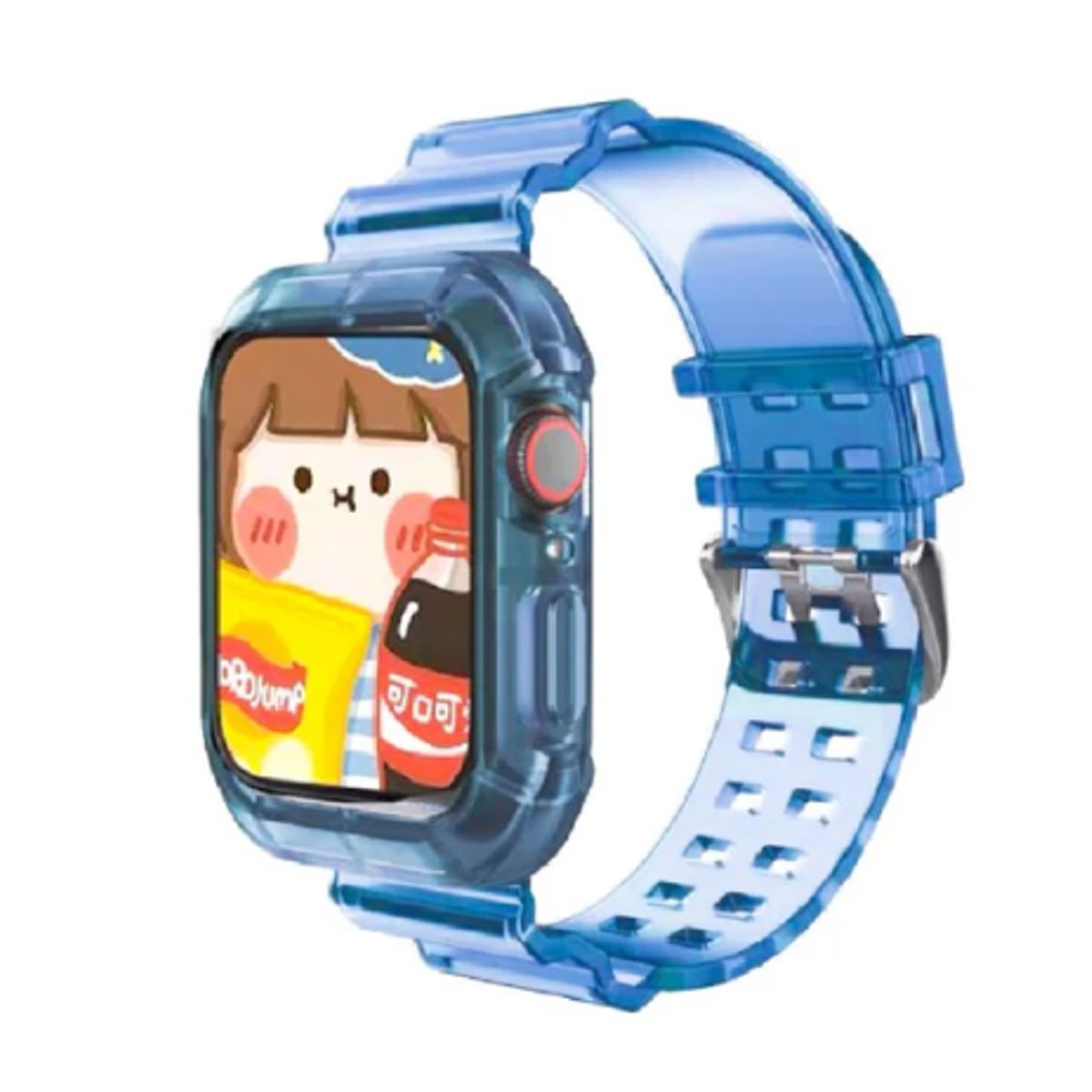 GENERICO - Correa TPU Completa para Apple Watch 42mm - Azul