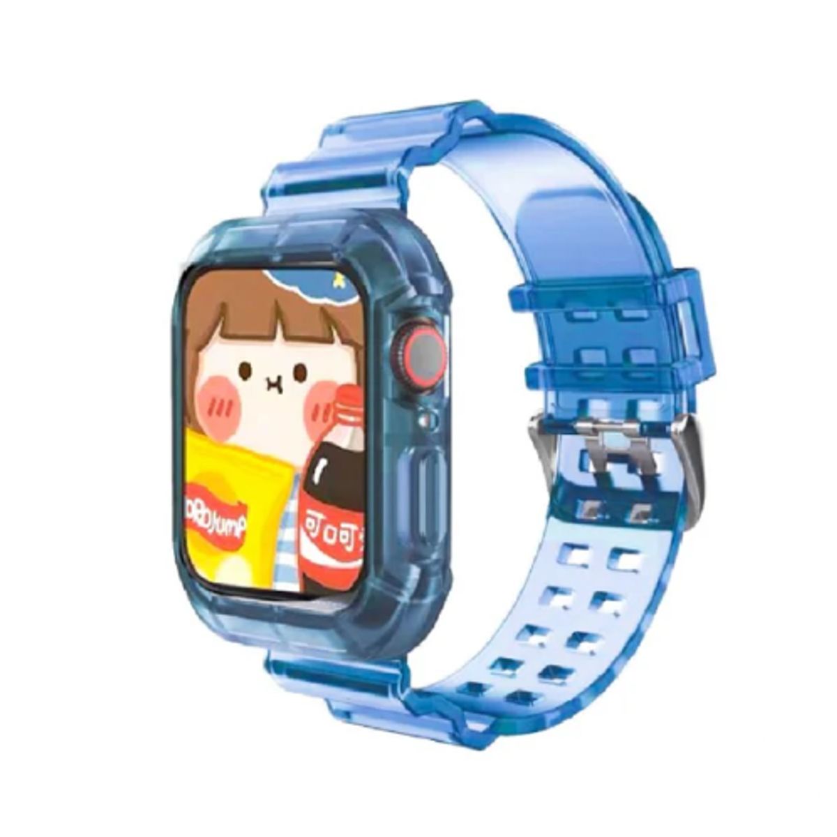 GENERICO - Correa TPU Completa para Apple Watch 45mm - Azul