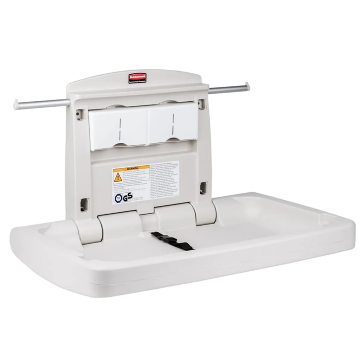 RUBBERMAID - Cambiador Mudador De Bebé Horizontal Color Platino