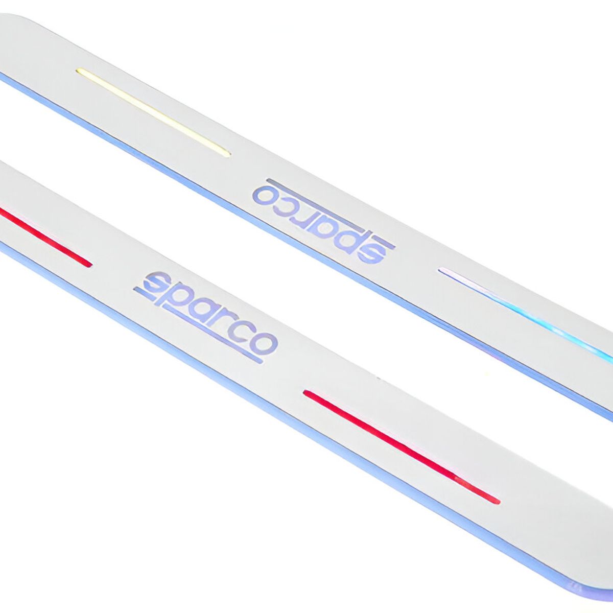 GENERICO - Pisadera Delantera Sparco Universal Antideslizante para Auto