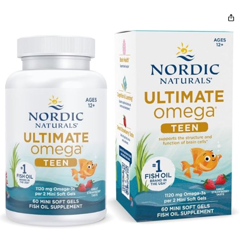 GENERICO - Nordic Naturals Ultimate Omega 2X Teen - 60 mini geles