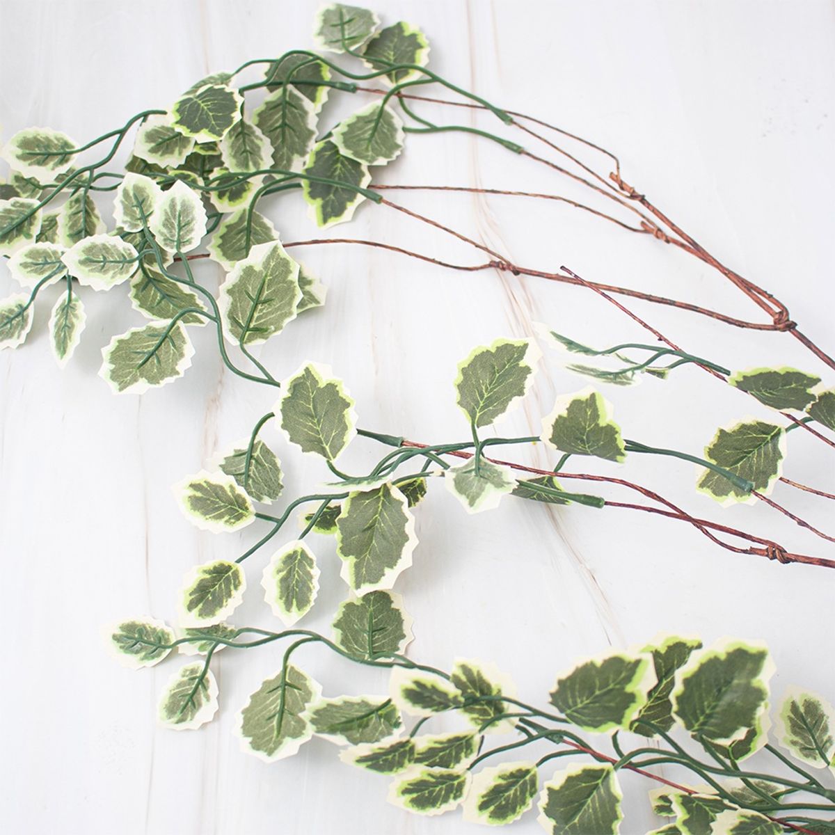 PANADECOR - Follaje Artificial Pvc Verde Pack de 2 Panorama Hogar