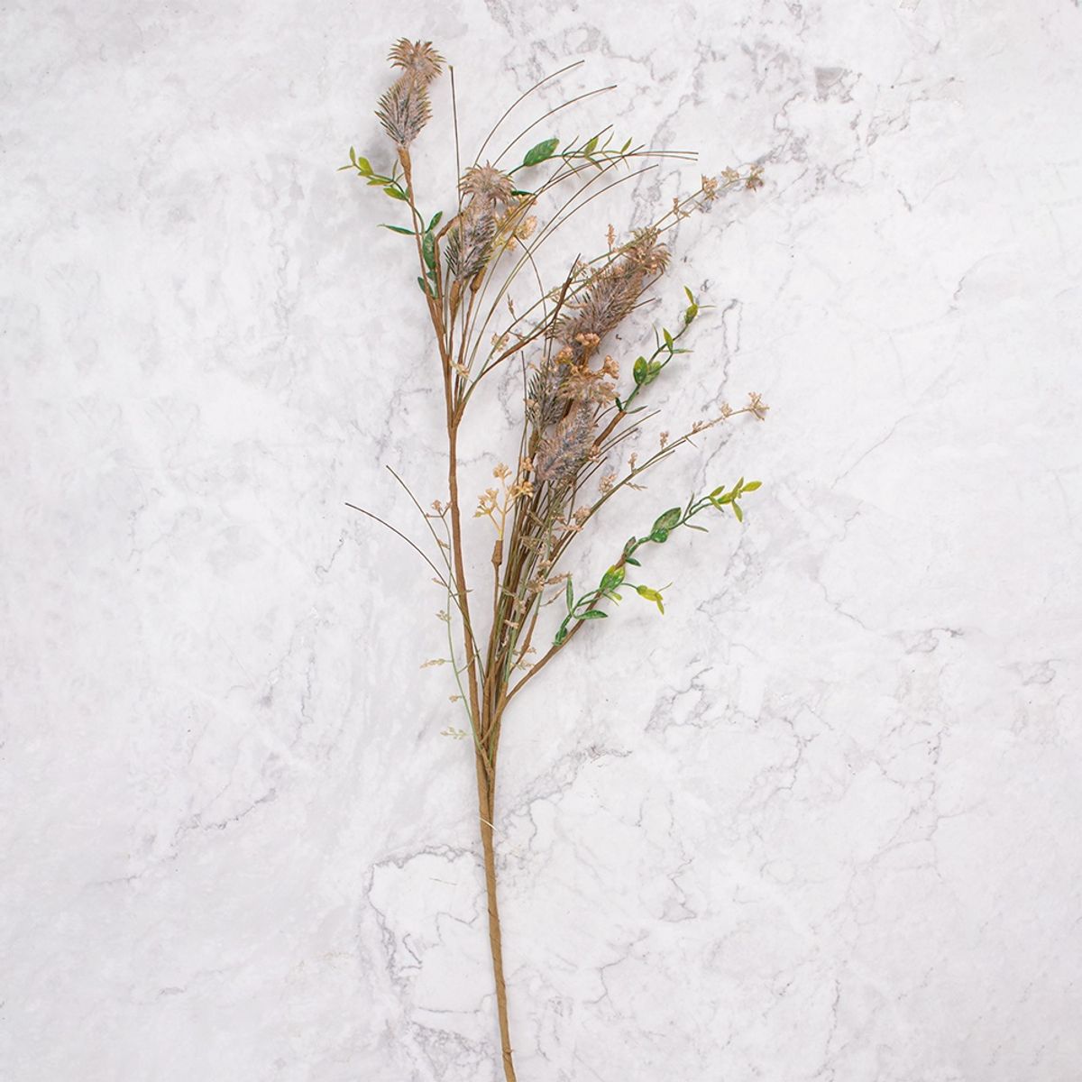 PANADECOR - Follaje Artificial Pvc Marrón Pack de 2 Panorama Hogar