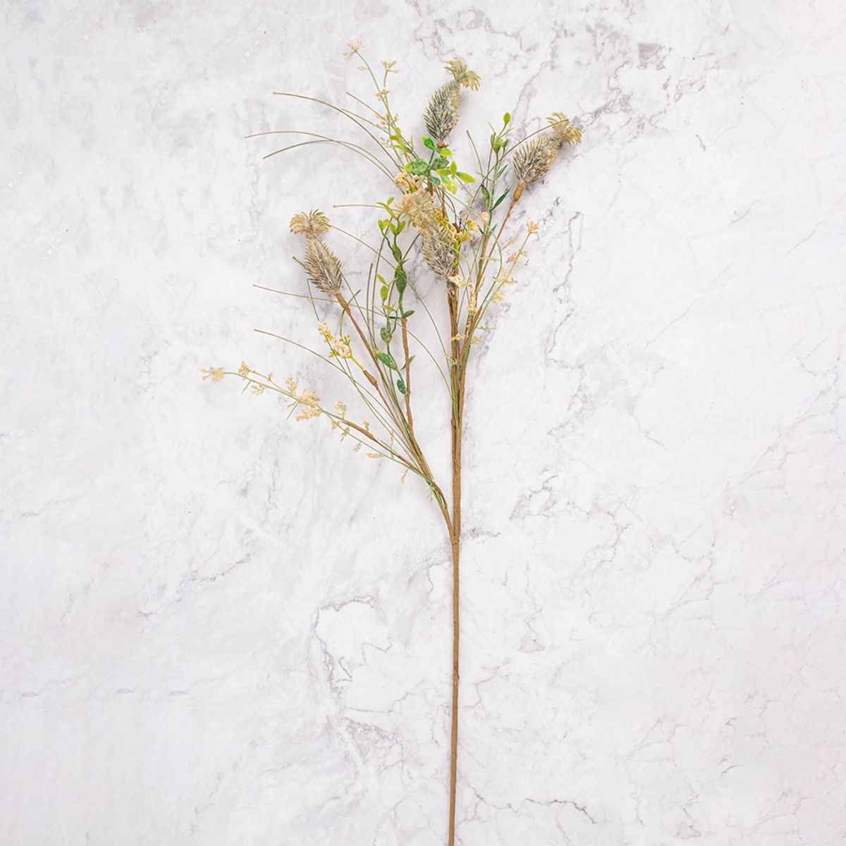 PANADECOR - Pack de 2 Follaje Artificial Beige Pack de 2 Panorama Hogar