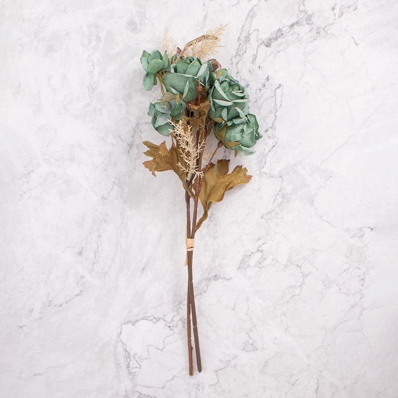 PANADECOR - Pack de 2 Ramos Rosas Artificiales Verde