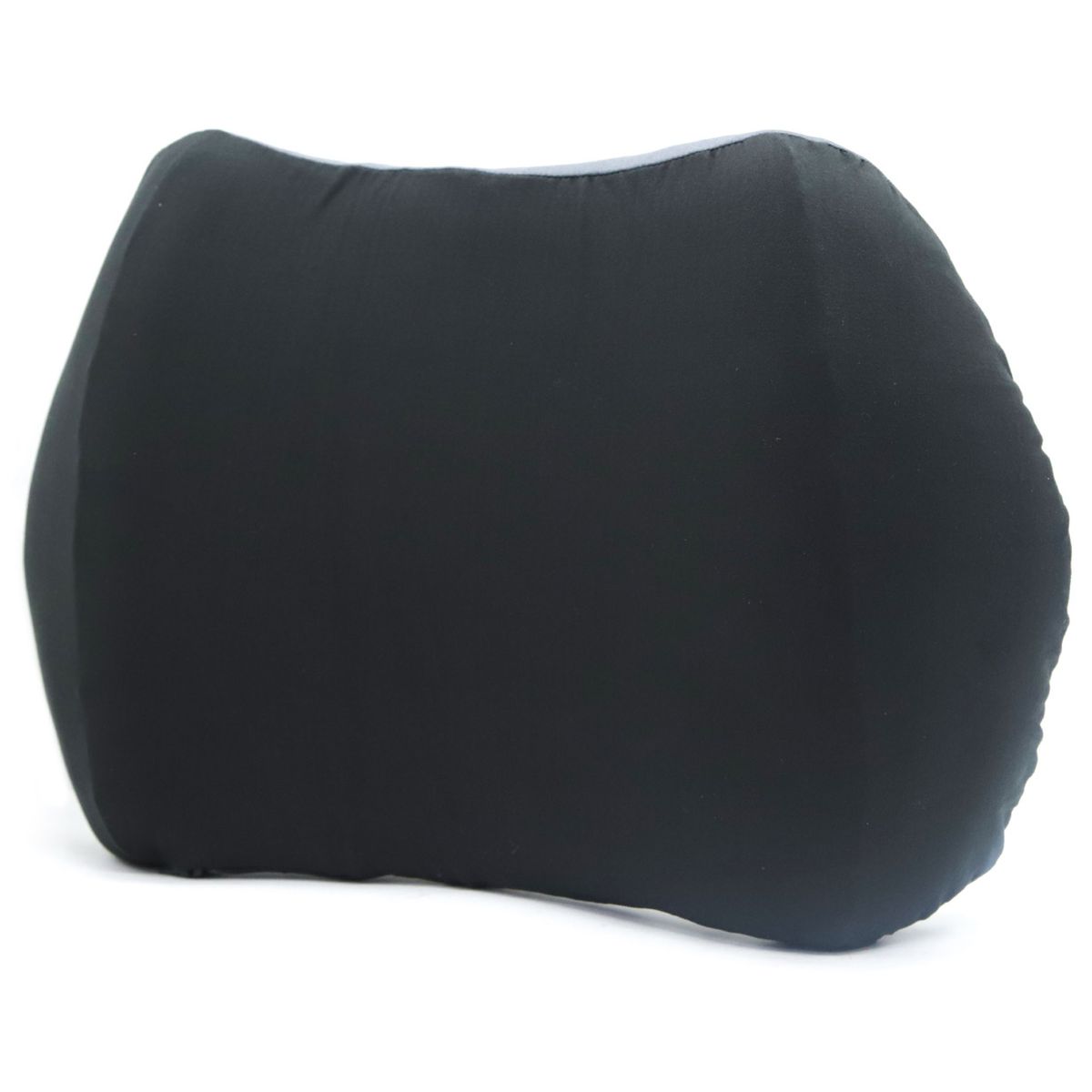 JET - Almohadilla de Espuma para Soporte Lumbar y Cervical Negro