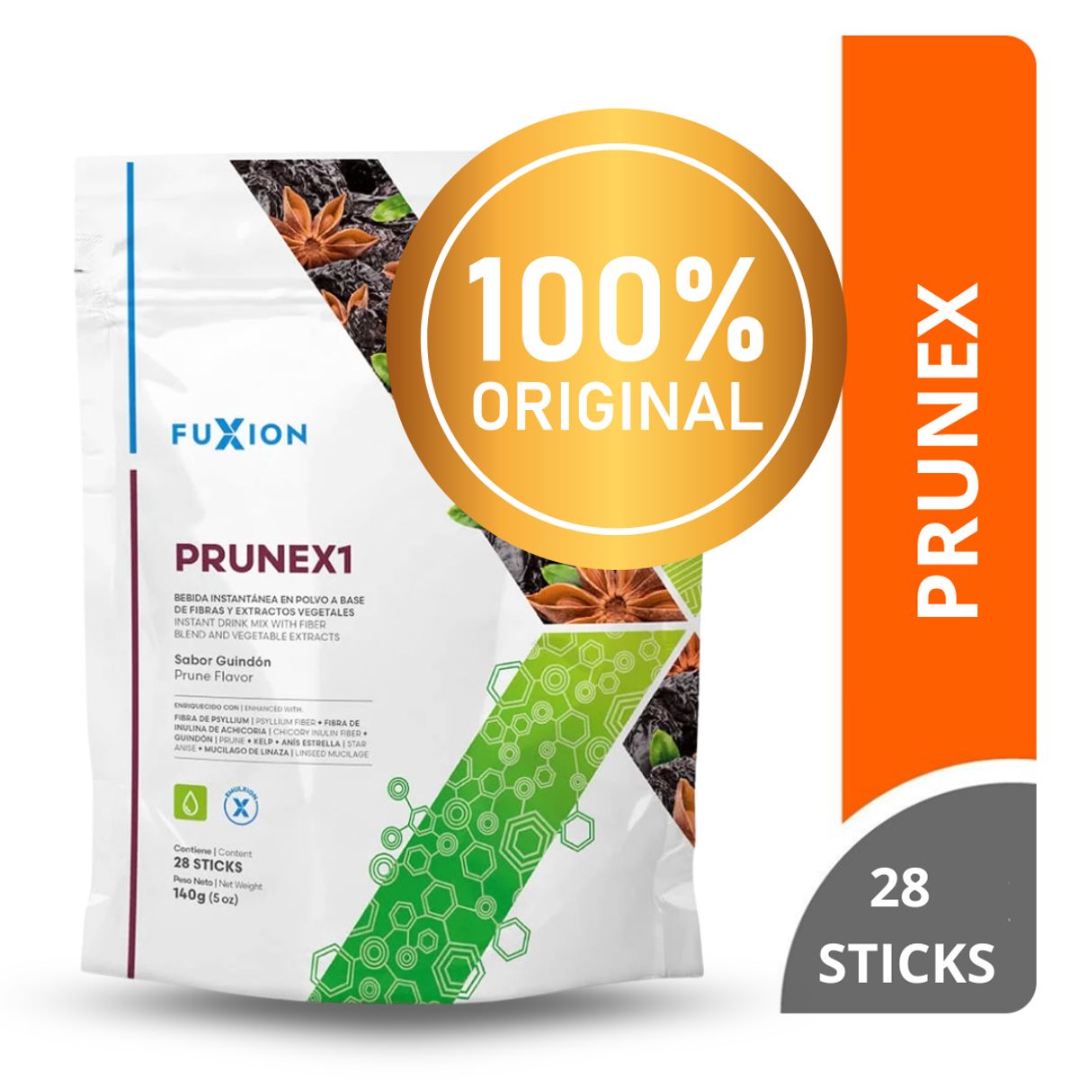 FUXION - PRUNEX FUXION 28 sobres