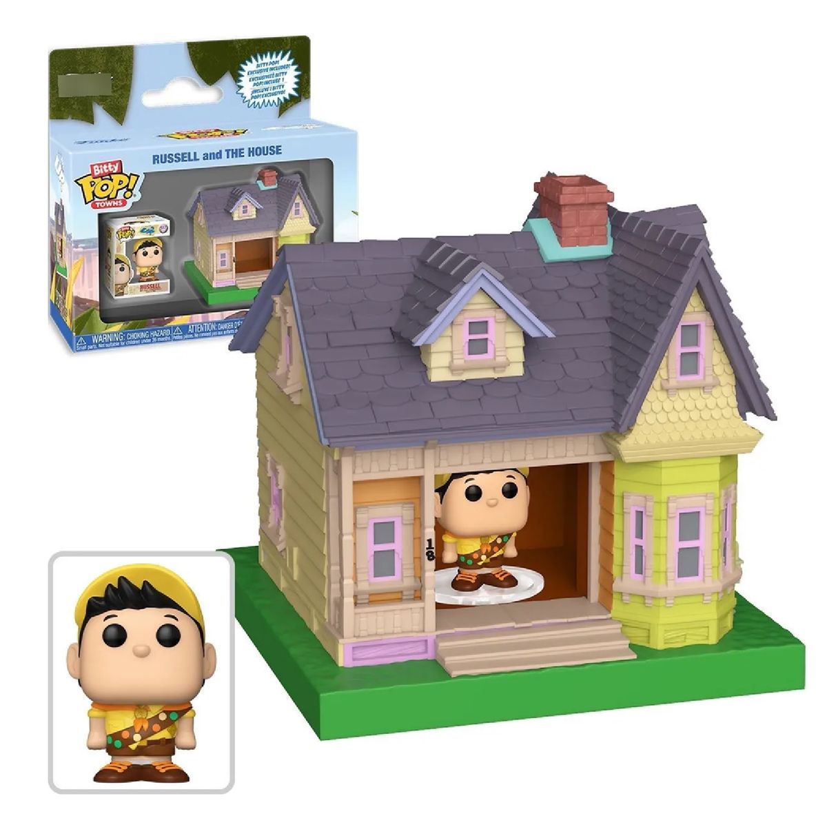 FUNKO - BITTY POP TOWNS RUSSELL AND THE UP HOUSE DISNEY