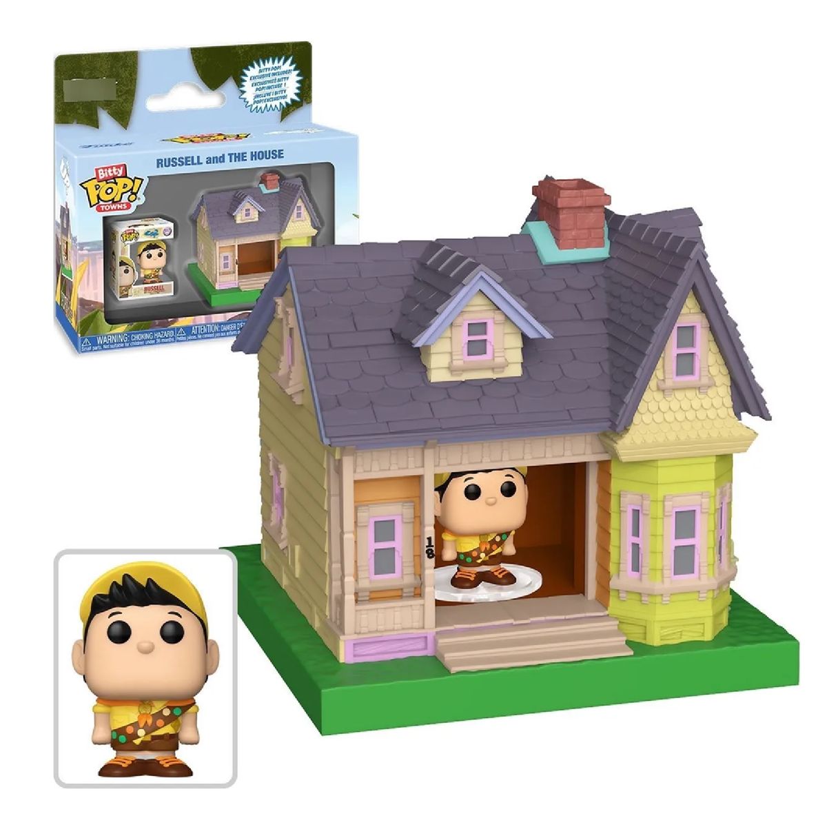 FUNKO - BITTY POP TOWNS RUSSELL AND THE UP HOUSE DISNEY