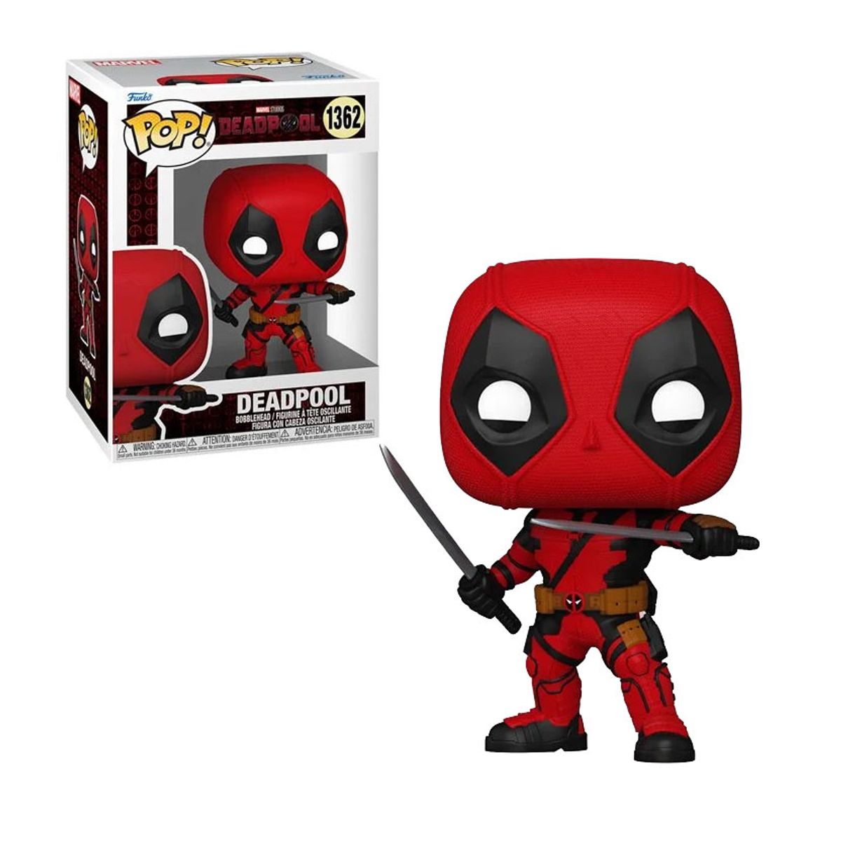 FUNKO - FUNKO POP DEADPOOL WITH SWORDS DEADPOOL & WOLVERINE 1362