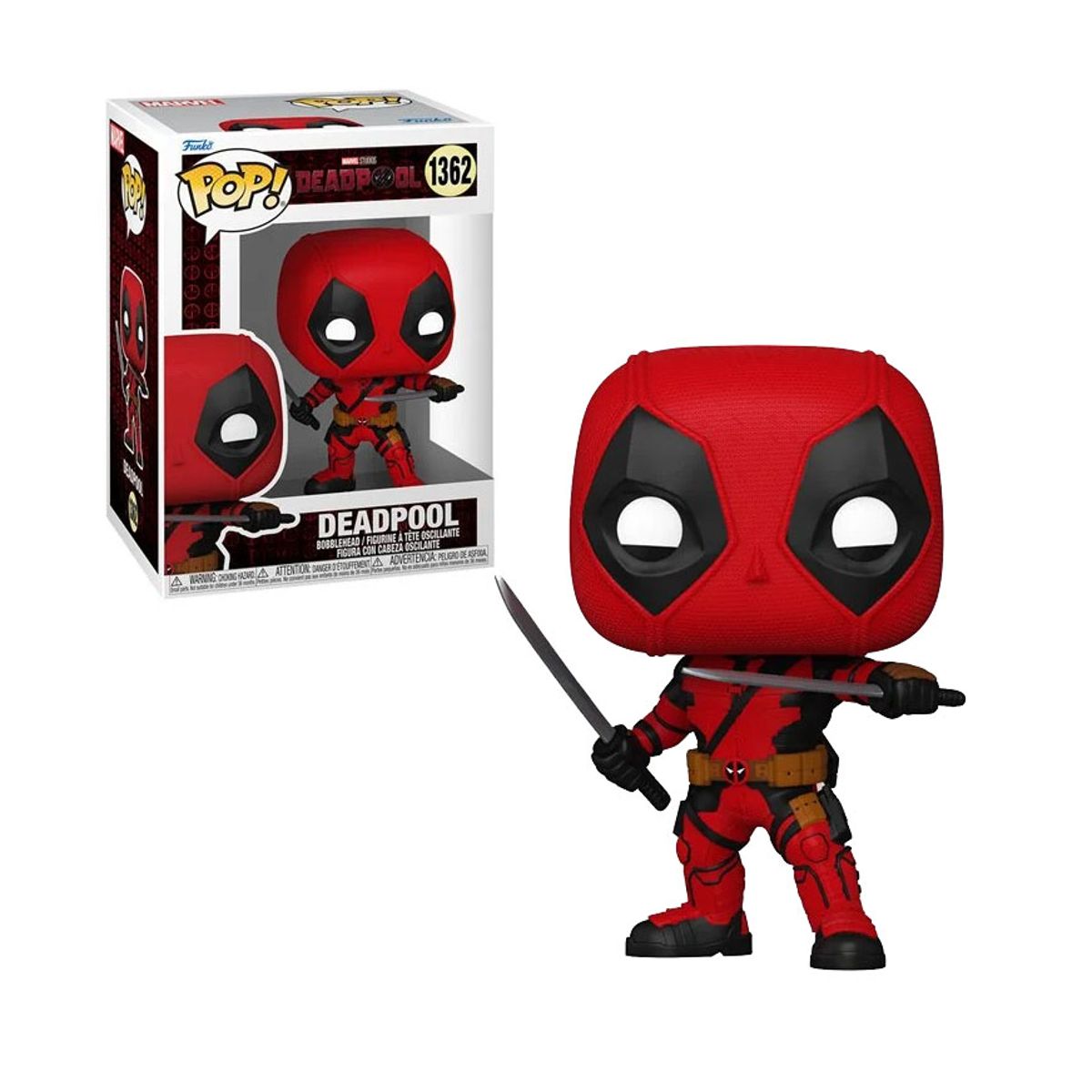 FUNKO - FUNKO POP DEADPOOL WITH SWORDS DEADPOOL & WOLVERINE 1362