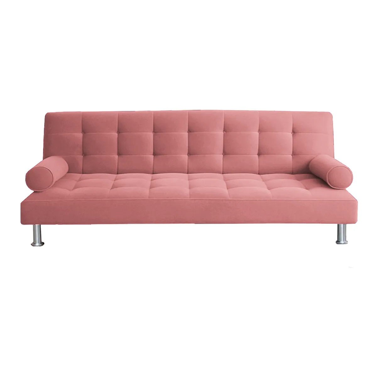 CASA BELLA - CASABELLA SOFA CAMA LORENZ 3 CUERPOS ROSA