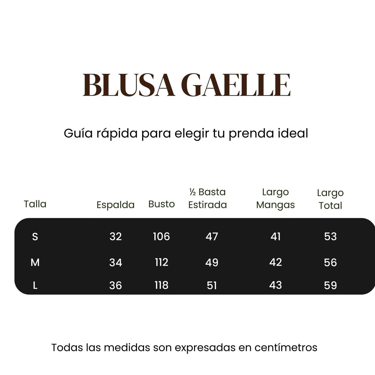 AMARELLY - BLUSA PARA DAMA GAELLE