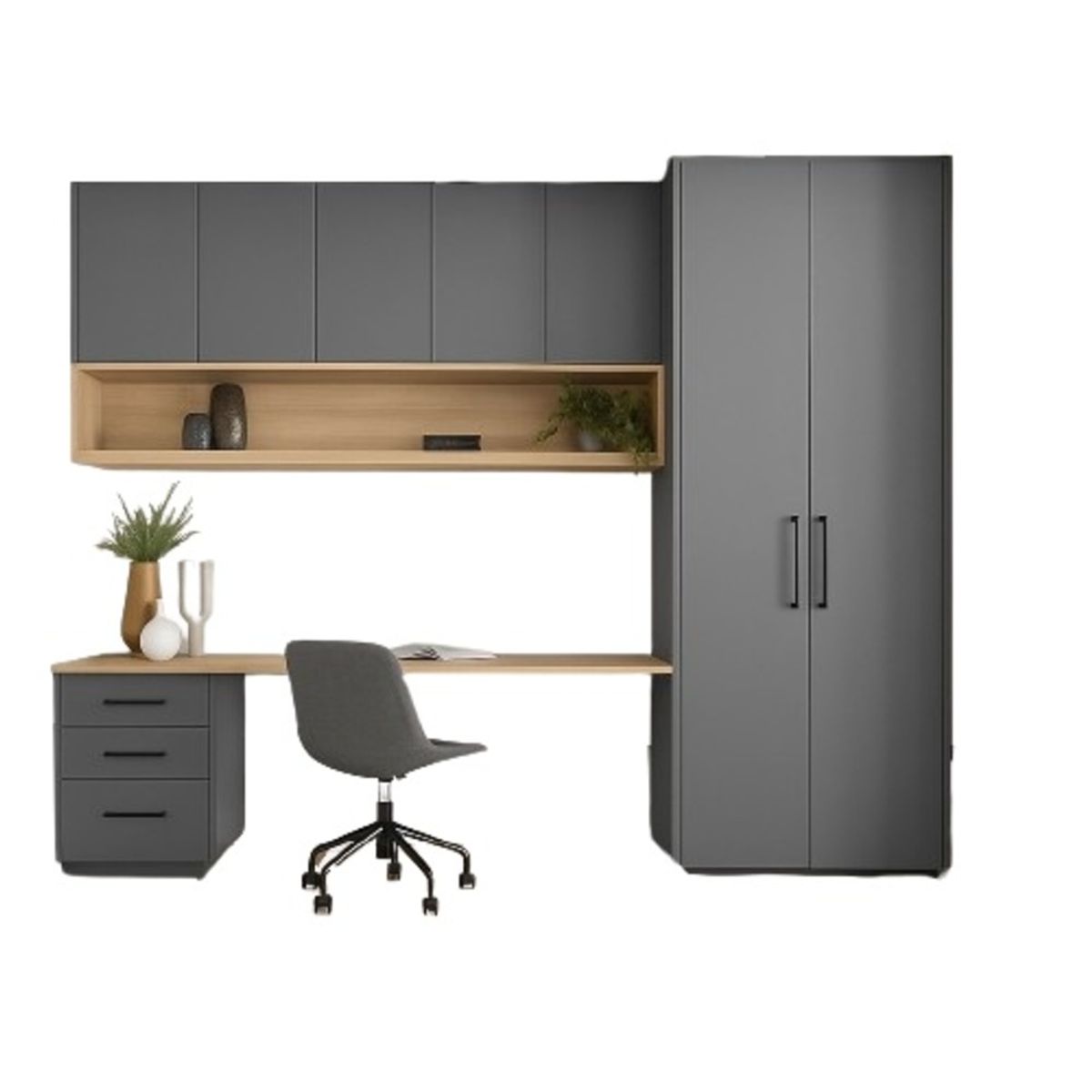 TU MESITA - Escritorio Moderno Marc Color Plomo TU MESITA