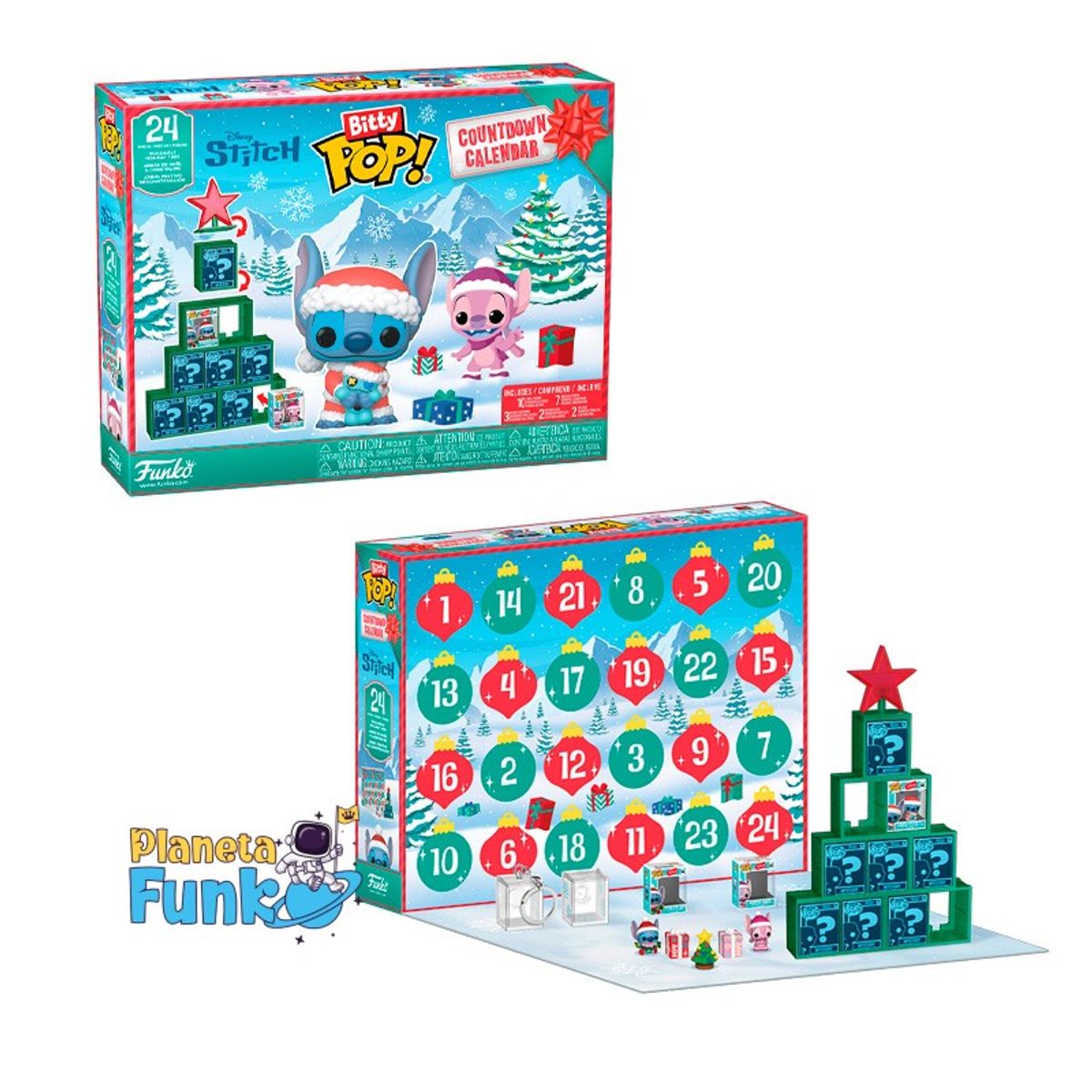 FUNKO - BITTY POP STITCH CALENDARIO DE ADVIENTO