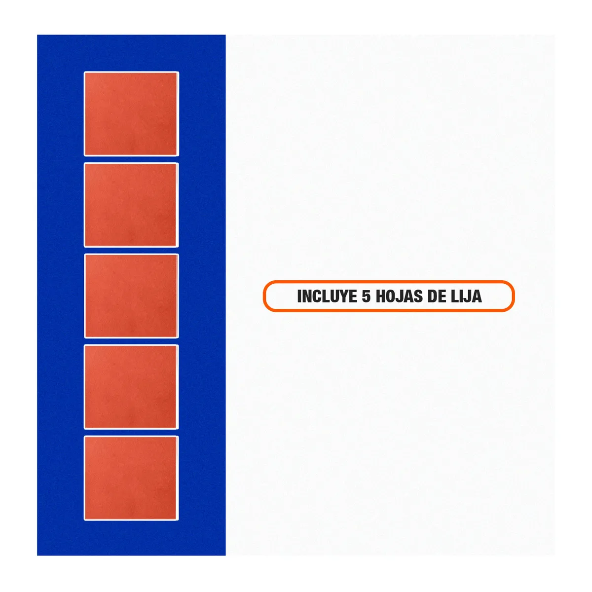 GENERICO - Lijadora Orbital Eléctrica 320w 14000rpm + 5 Lijas Wfa2503