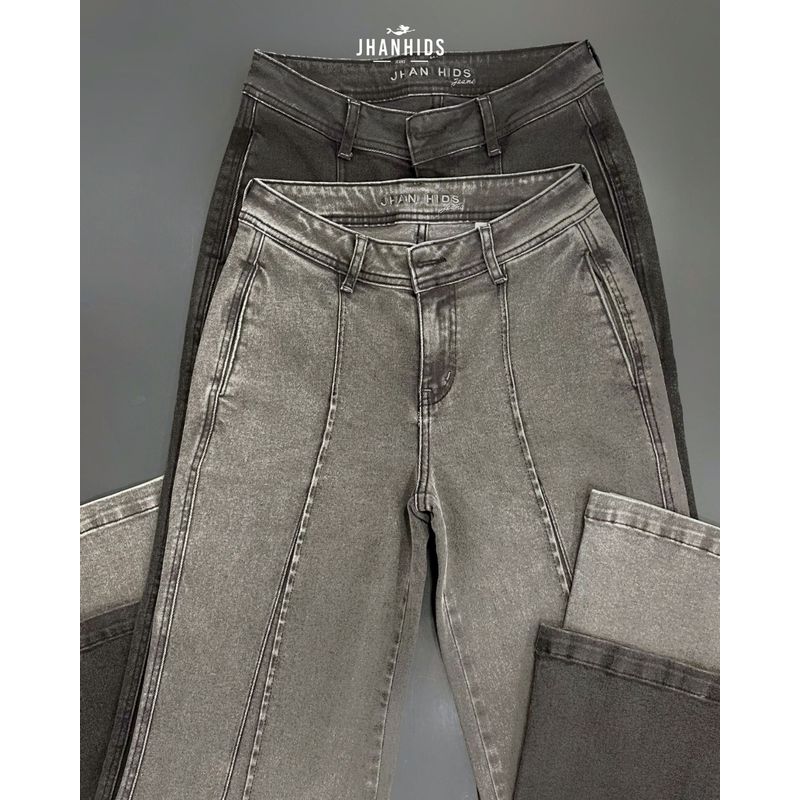 JHAN HIDS - Wide Leg Pant Denim Lucia