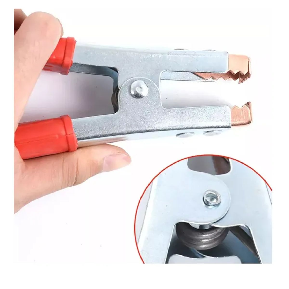 GENERICO - Cable Pasacorriente 1000 Amp 2 Metros Auto Pinza Cocodrilo