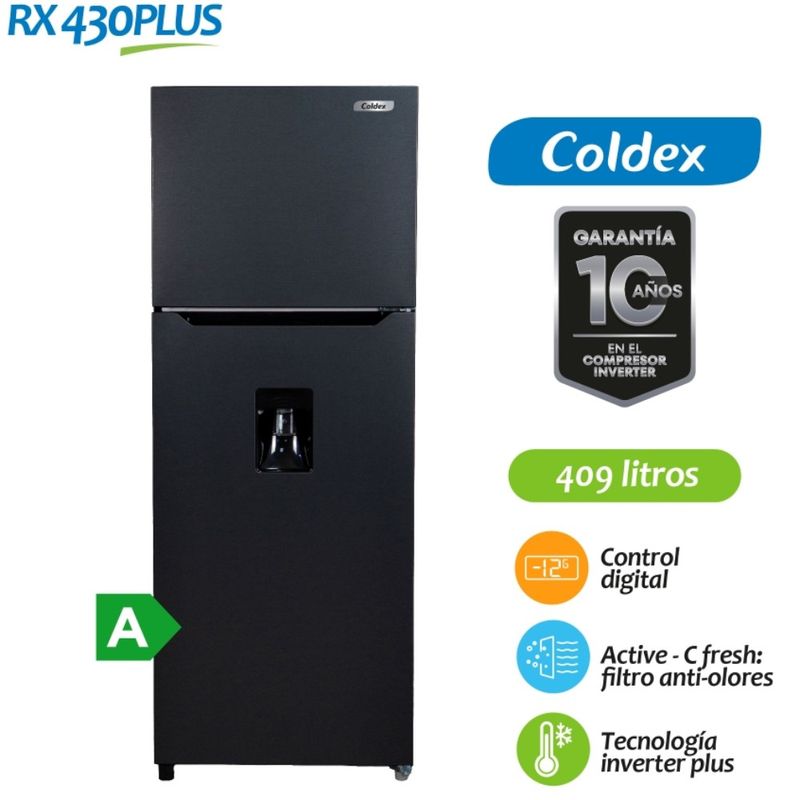 COLDEX - Refrigeradora Coldex 409LT NF RX430PLUS