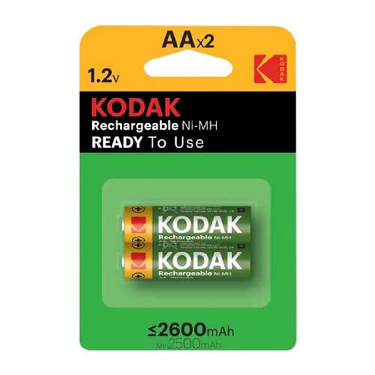 KODAK - PILAS RECARGABLES KODAK AA NI-MH
