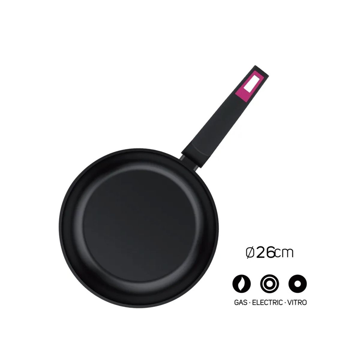 TAURUS - Sarten de Aluminio Forjado 26 cm Best Moments PE9110030A