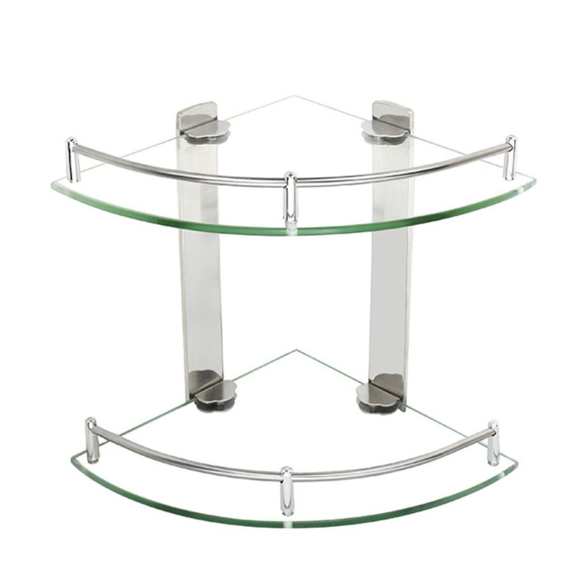 EXORIAM - Repisa Esquinero para Baño de Acero