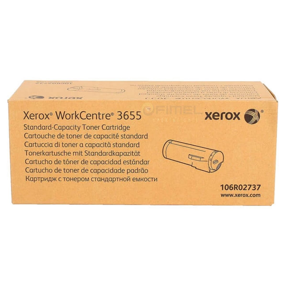 XEROX - Toner Xerox 106R02737 Negro WC 3655