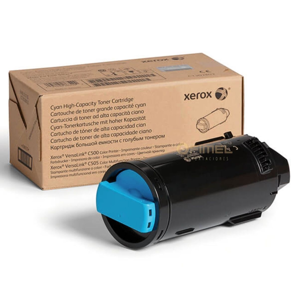 XEROX - Toner Xerox 106R03881 Cyan Versalink C500C505