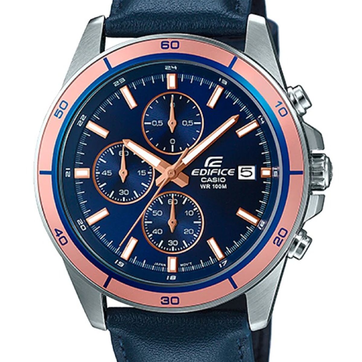 EDIFICE - Reloj Edifice EFR-526L-2AV Hombre Deportivo Azul