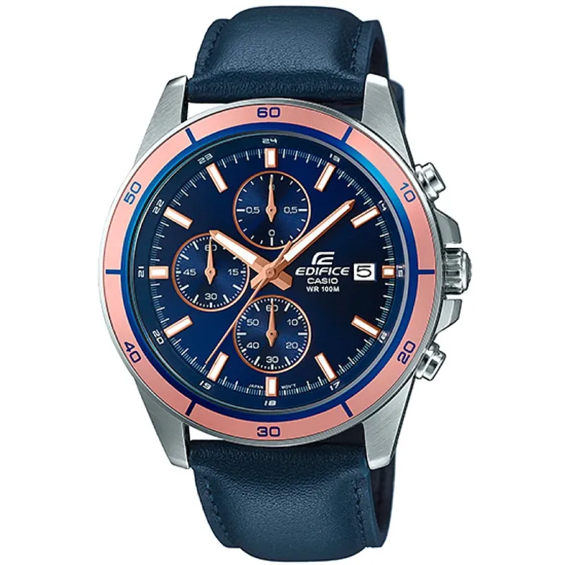 EDIFICE - Reloj Edifice EFR-526L-2AV Hombre Deportivo Azul