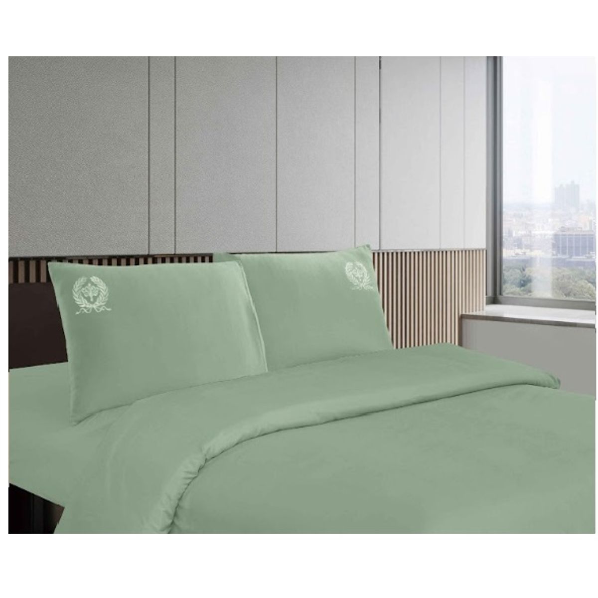 GOLDSUN - JUEGO DE SÁBANAS 4 PIEZAS 1800 HILOS 2 PLAZAS