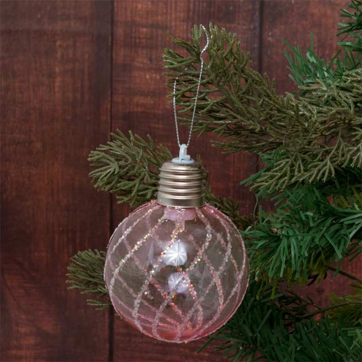 PANADECOR - Esferas Con Luces 3Und Rosado