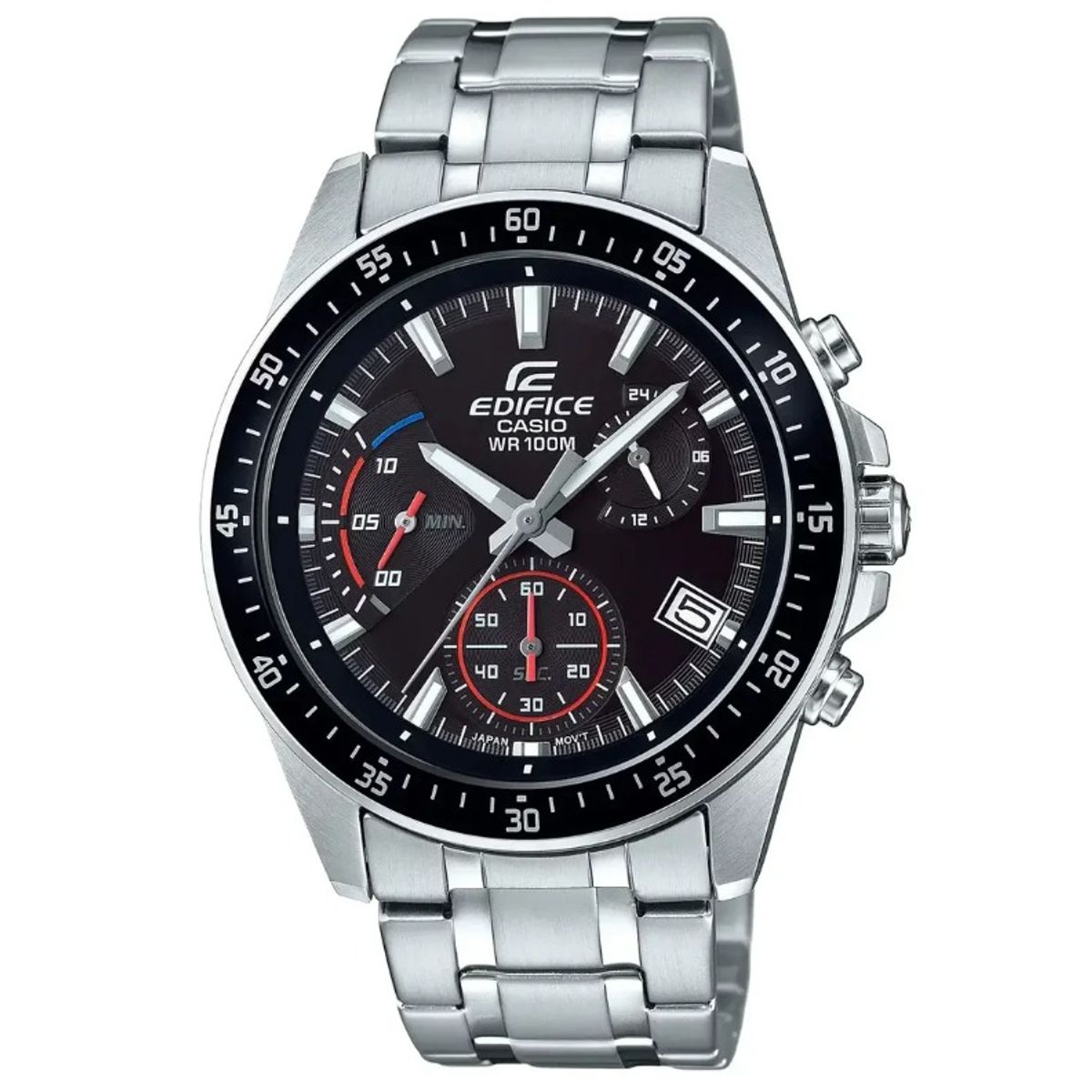 EDIFICE - Reloj Edifice EFV-540D-1A Hombre Acero Plateado