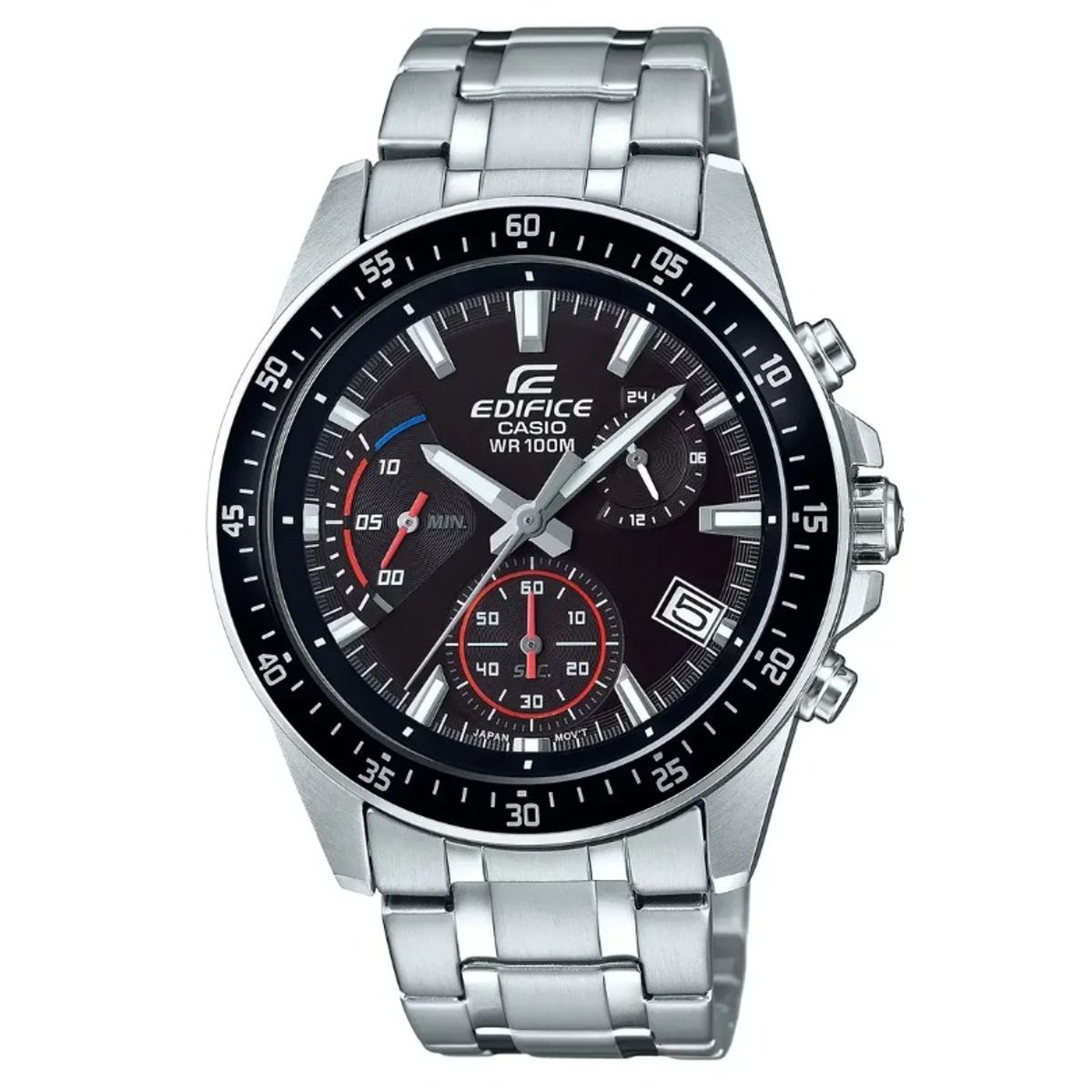 EDIFICE - Reloj Edifice EFV-540D-1A Hombre Acero Plateado