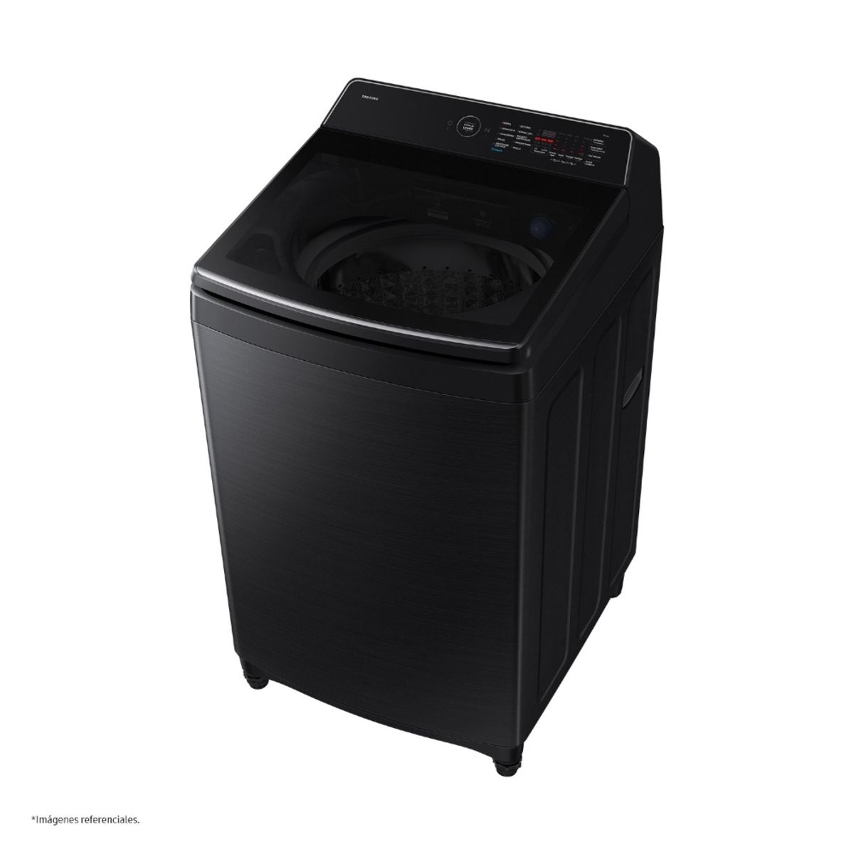 SAMSUNG - Lavadora Samsung 21KG AI Wash EcoBubble WA80F21B9BPE Negra