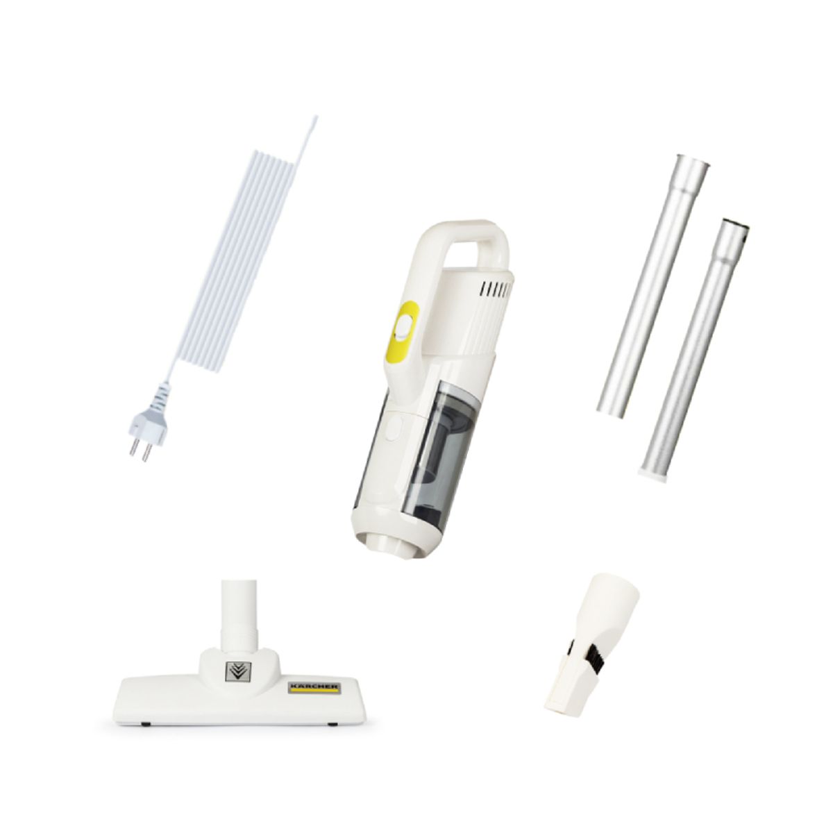 KARCHER - Aspiradora vertical 2 en 1 VCL2 1000W 0.5L Karcher