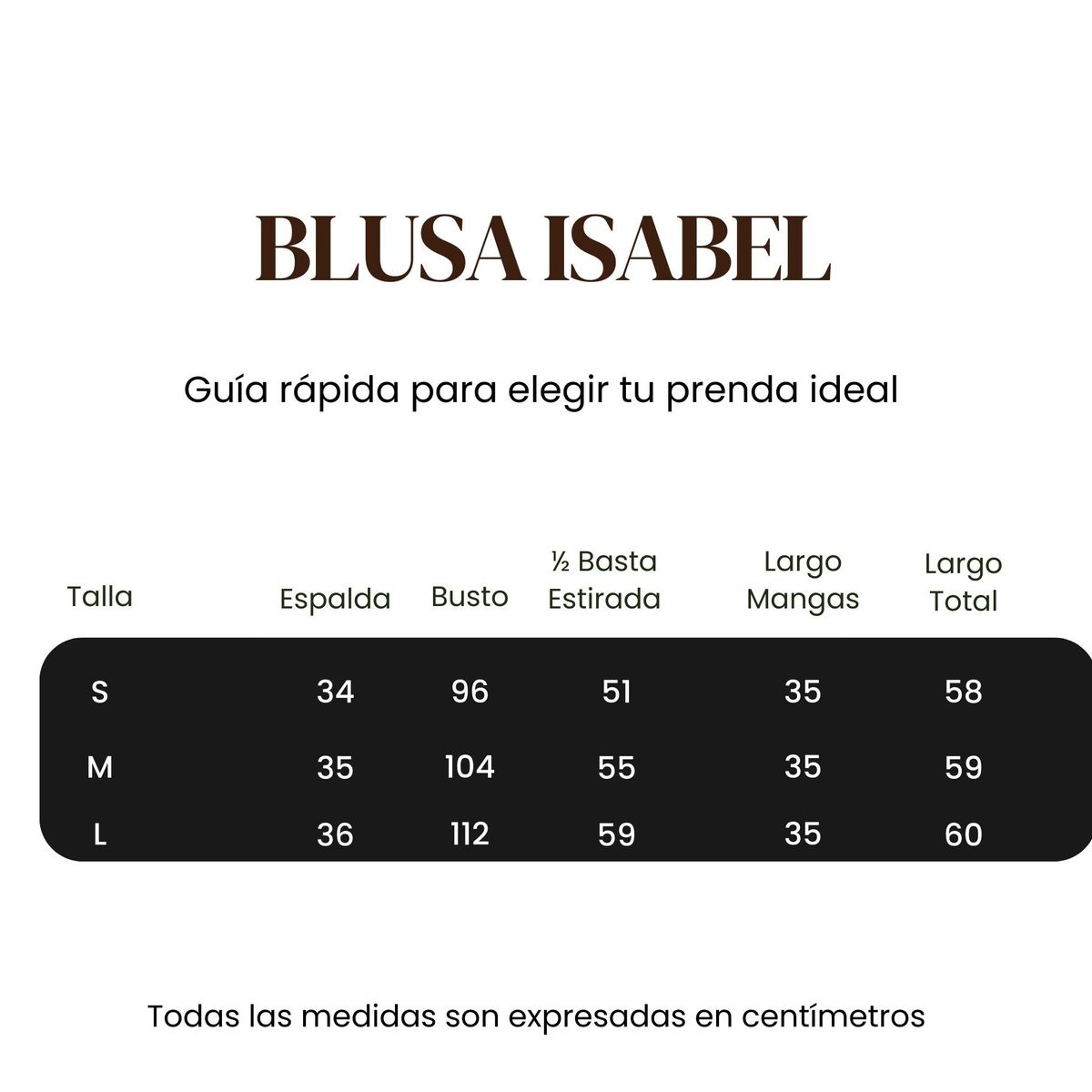 AMARELLY - BLUSA PARA DAMA ISABEL