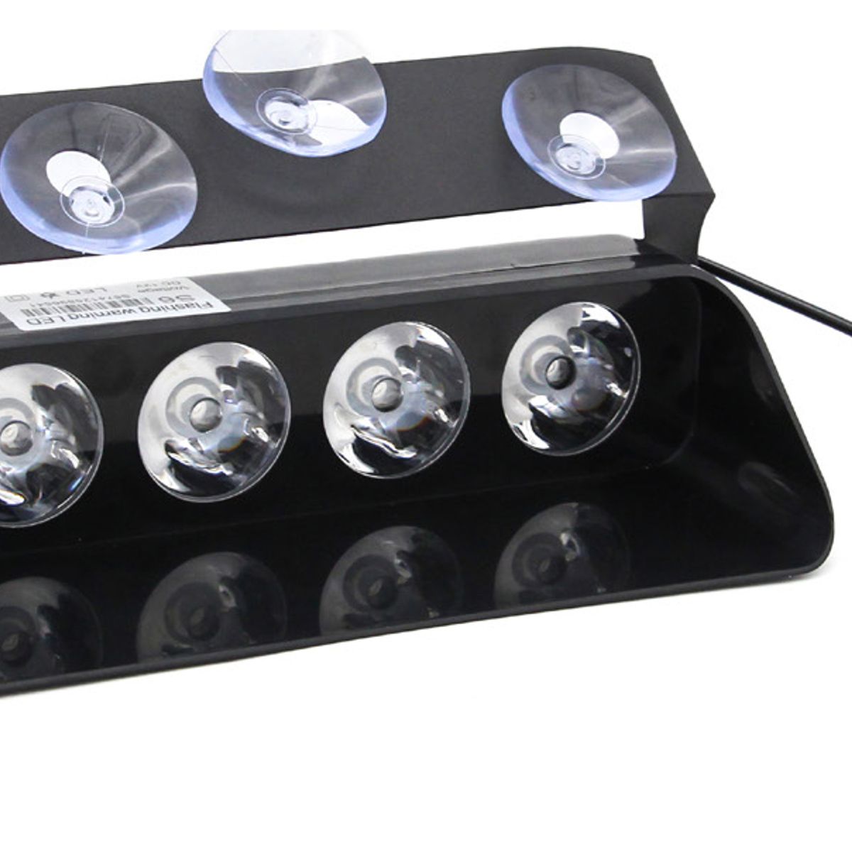 JET - Luz Policial 6 LED 15 Funciones 12W 24.5cm 1 pcs