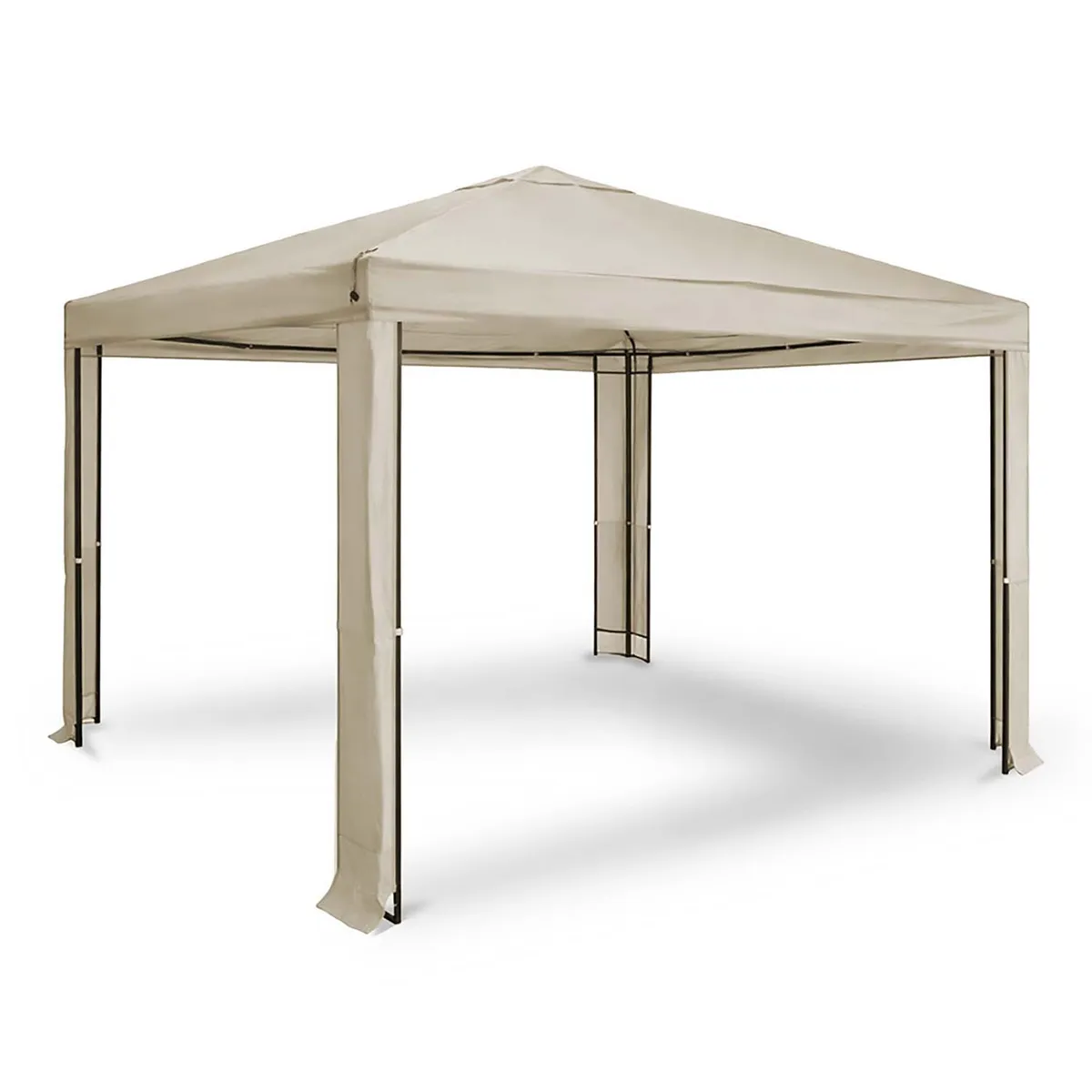 NOVAHUS - Toldo Premium Terraza 3x3m estructura metalica Beige