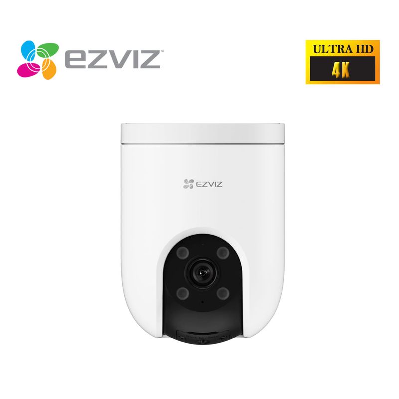 EZVIZ - Ezviz Cámara Seguridad H8C PRO 4K 360 Audio Doble vía Defensa Activa