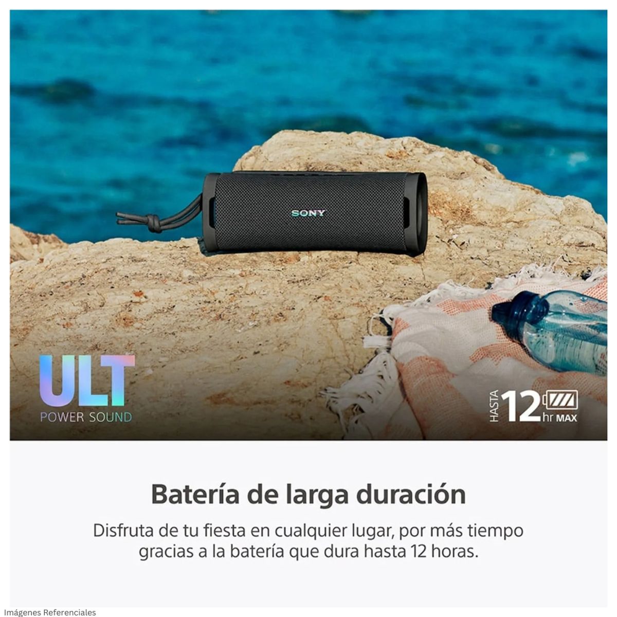 SONY - Parlante Bluetooth Sony  SRS-ULT10 Portátil ULT FIELD 1 - Negro