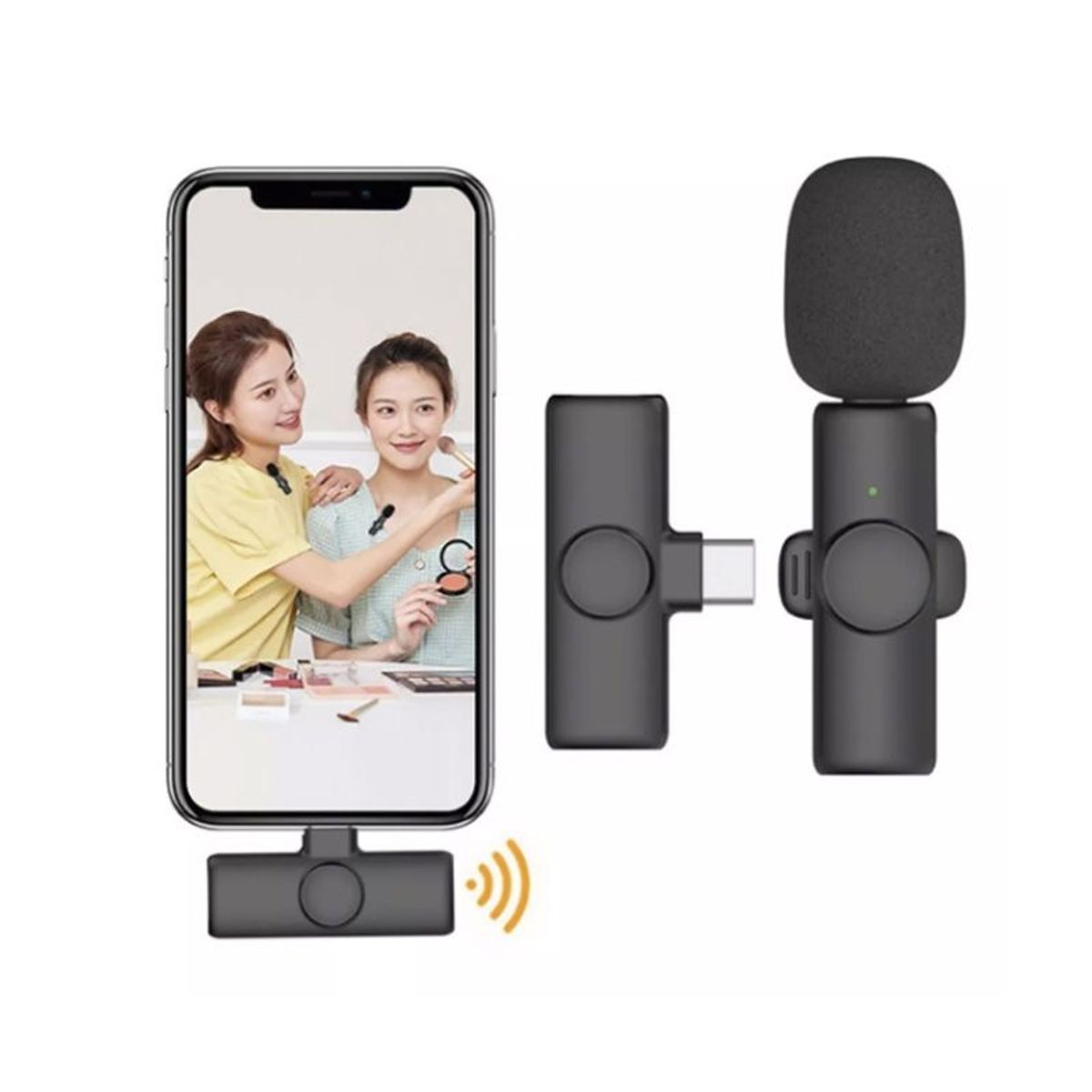 GENERICO - Micrófono Inalámbrico Para Celular Tipo C