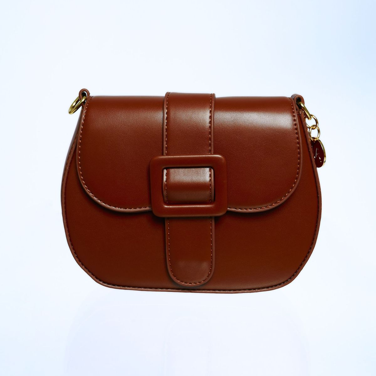 MARLA - Cartera Fabi Shoulder Bag Marrón