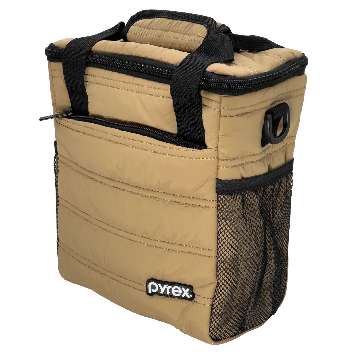 PYREX - Lonchera Pyrex Térmica Tottem Marron Taper Refractario 600 ml