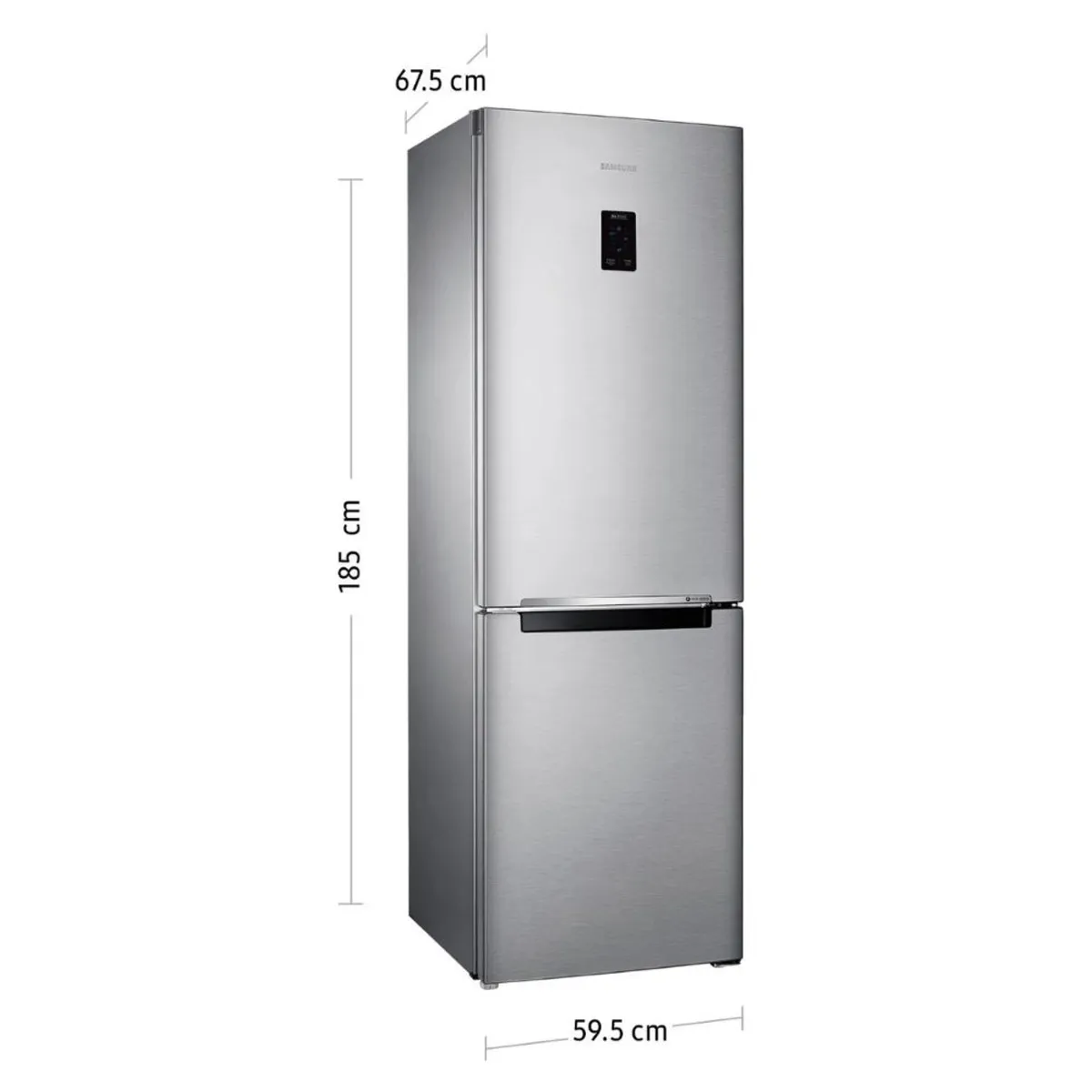SAMSUNG - Refrigeradora Samsung 328LT All Around Cooling RB33J3230SAPE Plateado