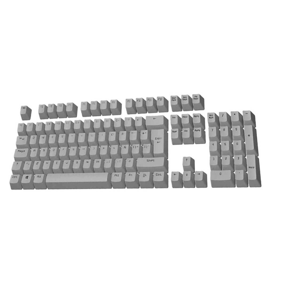 VSG - Keycaps VSG Stardust Gray Neutron ISO LA 105 PBT OEM - Calidad