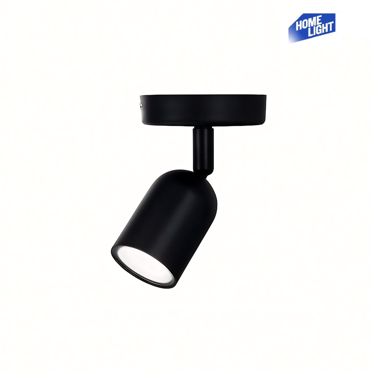 HOME LIGHT - Lampara Techo Spot Light + Led 7w Negro Home Light