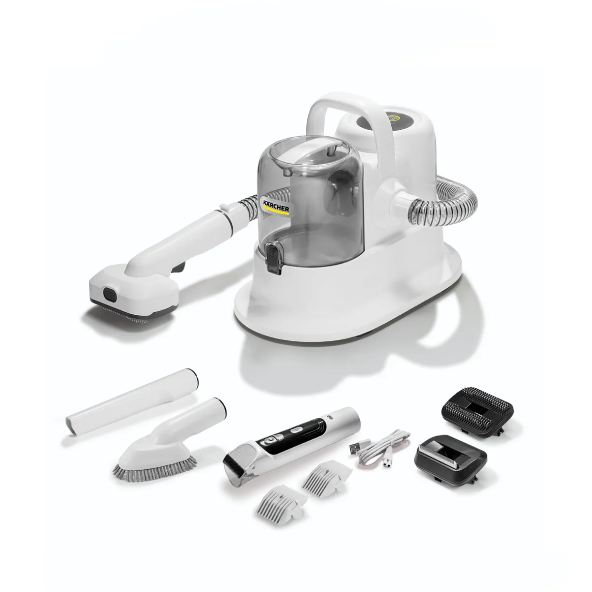 KARCHER - Aspiradora y cortapelos para mascotas Pet Clean 300W Karcher